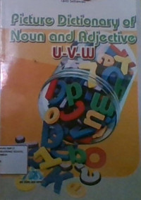 Picture Dictionary of Noun and Adjective U-V-W