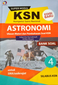 Super Modul KSN Astronomi 4; Bank Soal