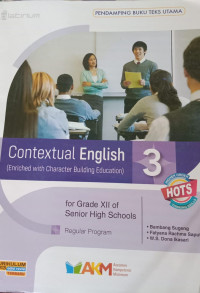 Contextual English 3 for Grade XII of Senior High School