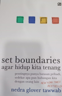 set boundaries agar hidup kita tenang