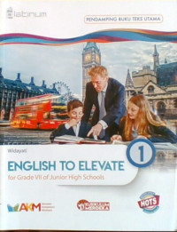English to Elevate for Grade VII 1 of Junior High Schools