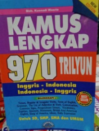 Kamus Lengkap 970 Trilyun