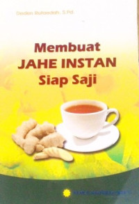 Membuat Jahe Instan Siap Saji